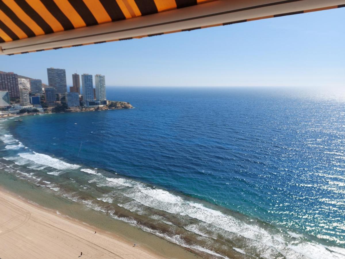 BENIDORM, Las Damas, primera línea de playa de Levante Benidorm Exterior foto